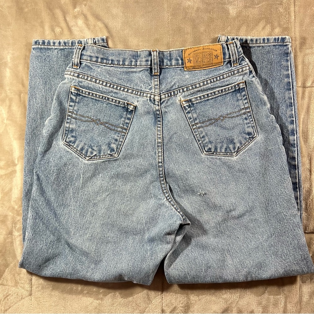 Faded Glory Vintage Jeans Reverse Fit Retro Chic Denim Mom Jeans